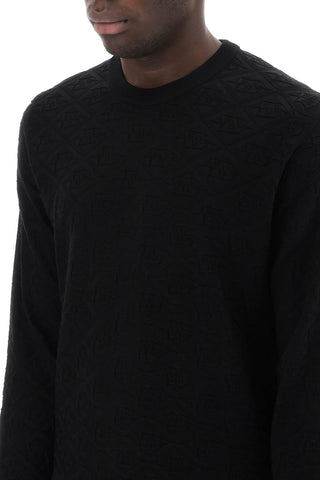 Dg Jacquard Silk Sweater