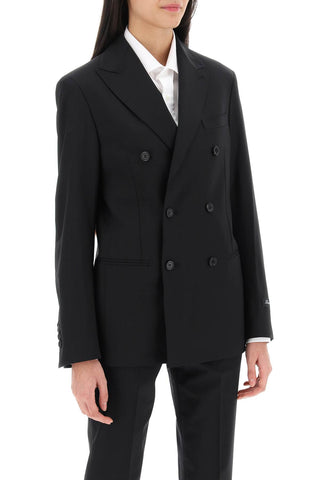 Slim Fit Double-breasted Blazer