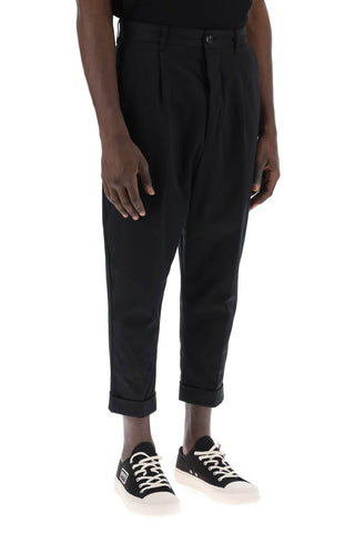 Cotton Carrot Pants For Men