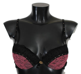 Elegant Black Lace Push-up Bra