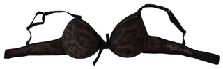 Sultry Leopard Push-up Bra