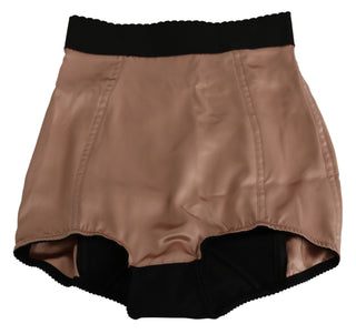 Silk High Waist Mini Hot Pants