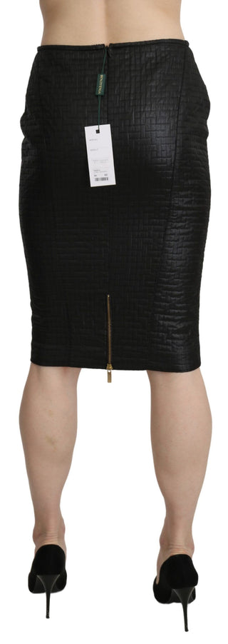Elegant Patterned Pencil Skirt