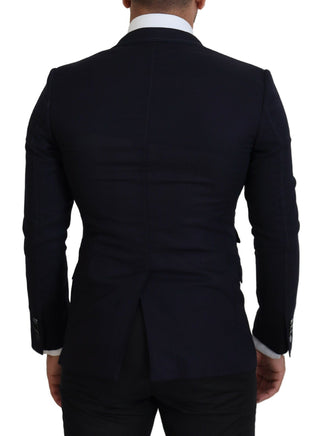 Elegant Black Single-breasted Blazer