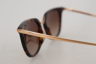 Irregular Brown Acetate Sunglasses For Women