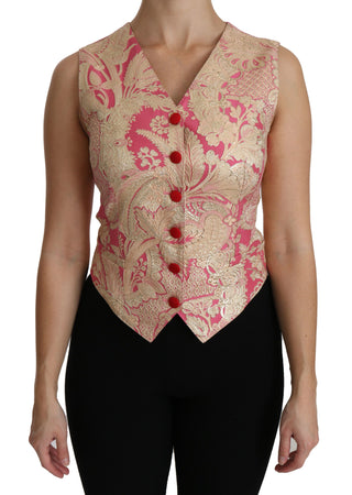 Elegant Silk Blend V-neck Vest Top