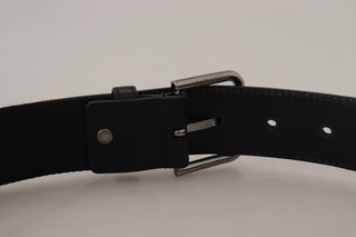 Chic Black And Green Designer Belt With Dg Logo