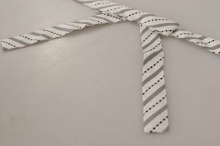 Chic Polka Dot Silk Bow Tie