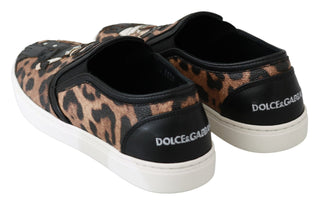 Chic Leopard Print Loafers For Elegant Comfort