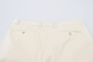 White Chinos Cotton Stretch Casual Shorts