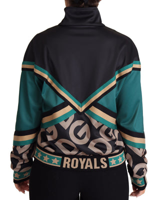 Chic Multicolor Track Jacket With Logo Mania