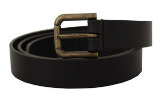 Elegant Italian Leather Belt