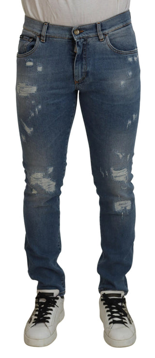 Chic Slim Fit Italian Denim Jeans