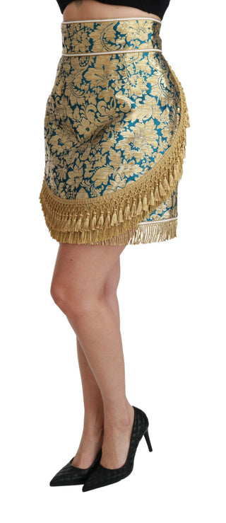 Elevate Your Wardrobe With Our Exquisite Gold Skirt