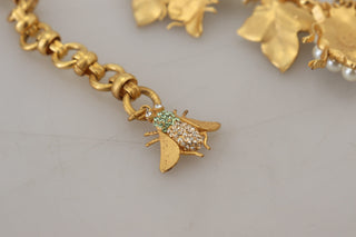 Elegant Multicolor Crystal Statement Necklace