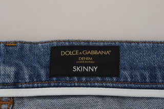 Exquisite Italian Skinny Denim Jeans