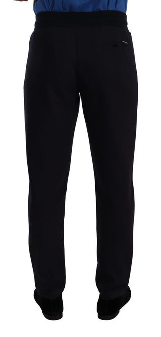 Elegant Blue Jogger Pants For Men