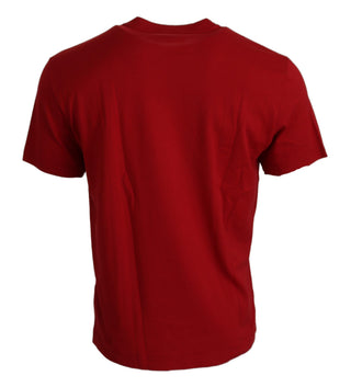 Exclusive Crewneck Logo T-shirt In Red