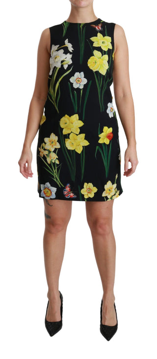 Floral Sheath Mini Dress - Elegance Redefined