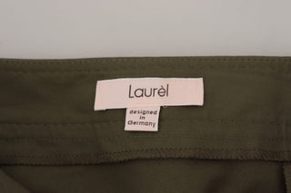 Elegant Tapered Green Pants - Chic Everyday Wear