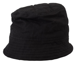 Elegant Black Bucket Cap