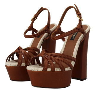 Elevate Your Style With Chic Leather Platform Sandals