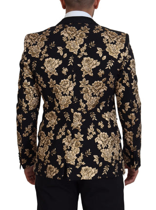 Floral Embroidered Evening Blazer