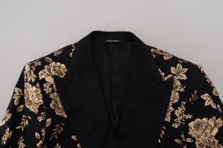 Floral Embroidered Evening Blazer