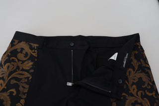 Elegant Black Designer Pants for Men