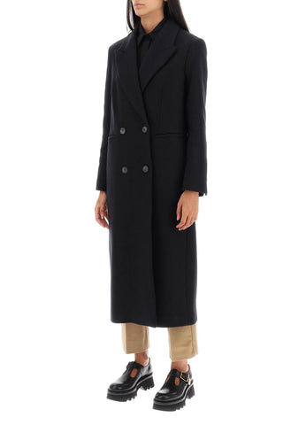 Cayenne Double-breasted Wool Coat