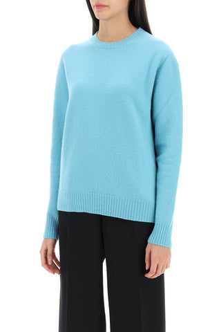 Crew-neck Sweater In Wool