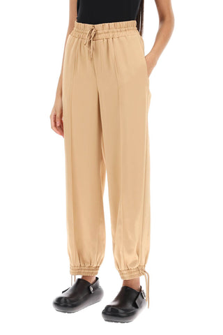 Satin Drawstring Pants