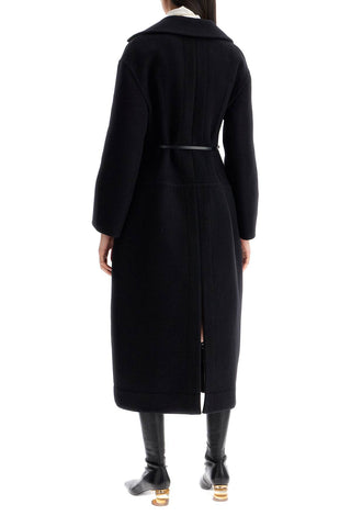 Mid-length Virgin Wool Coat