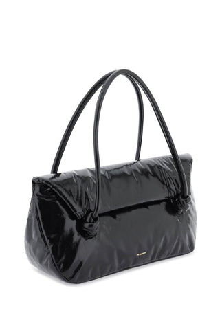 Padded Leather Shoulder Bag