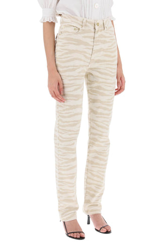 Swigy' Printed Denim Jeans