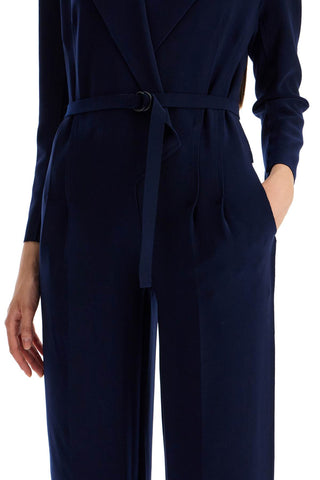 Double-breasted Straight Leg Jumpsuit