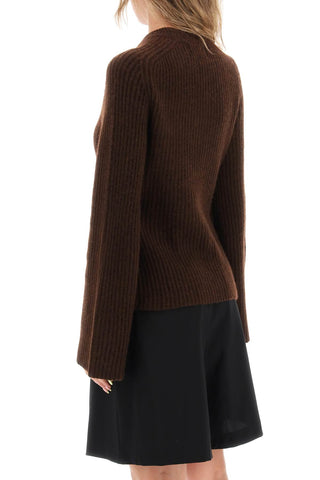 Kota' Cashmere Sweater With Bell Sleeves