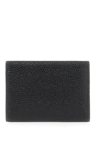 Pebble Grain Leather Card Holder