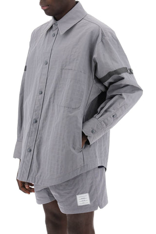 Nylon Ripstop Overshirt In