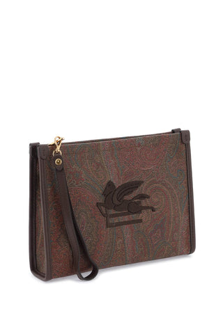 Paisley Pouch With Embroidery