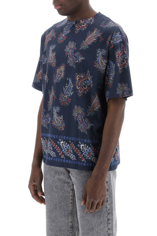 Paisley Print Crewneck T