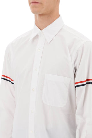 Oxford Button-down Shirt With Rwb Armbands