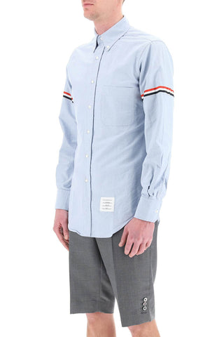 Oxford Button-down Shirt With Rwb Armbands