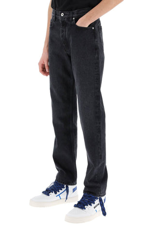 Regular Jeans With Tapered Cut