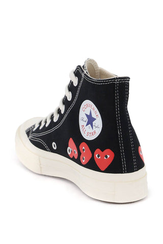 Multi Heart Converse X Comme Des Garçons Play Hi-top Sneakers