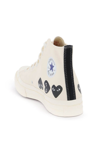 Multi Heart Converse X Comme Des Garçons Play Hi-top Sneakers