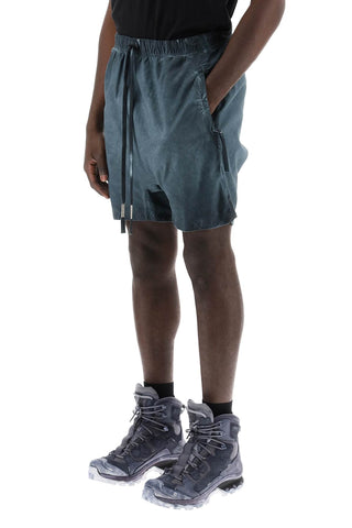 Linen And Cotton Baggy Bermuda Shorts