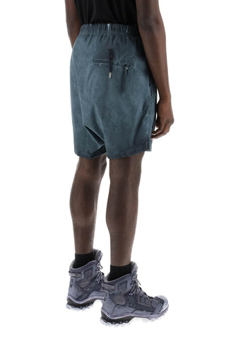 Linen And Cotton Baggy Bermuda Shorts