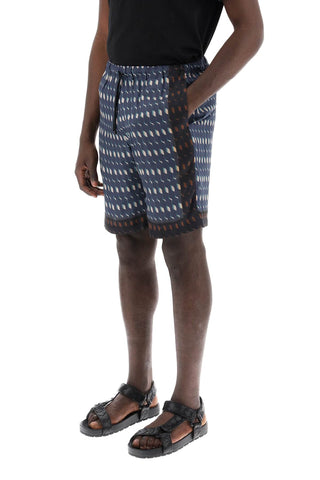 S-wave Printed Bermuda Shorts
