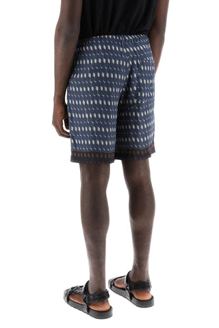 S-wave Printed Bermuda Shorts